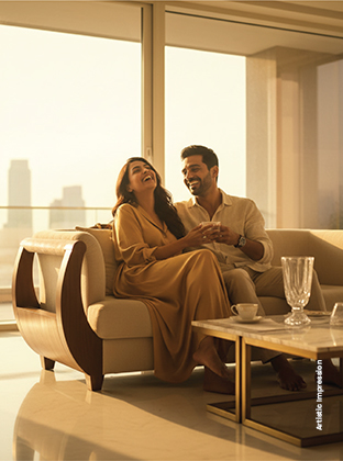 Semi-Furnished Studios for Living, Renting & Investing